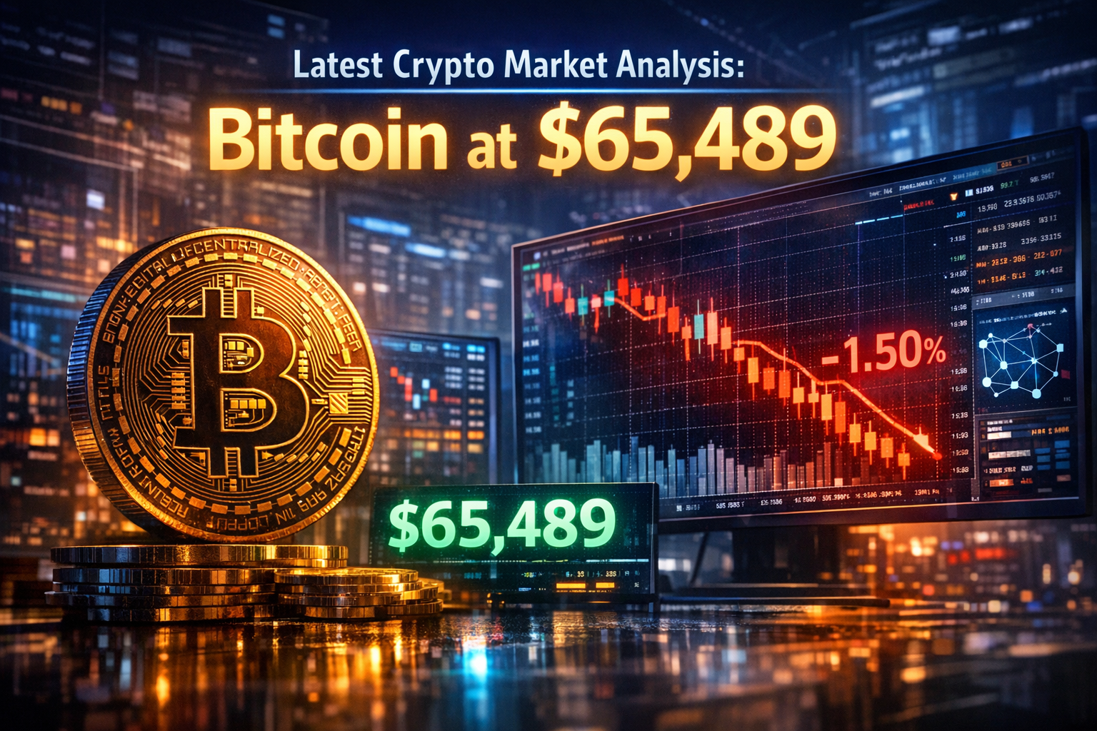 Latest Crypto Market Analysis: Bitcoin at $65,489