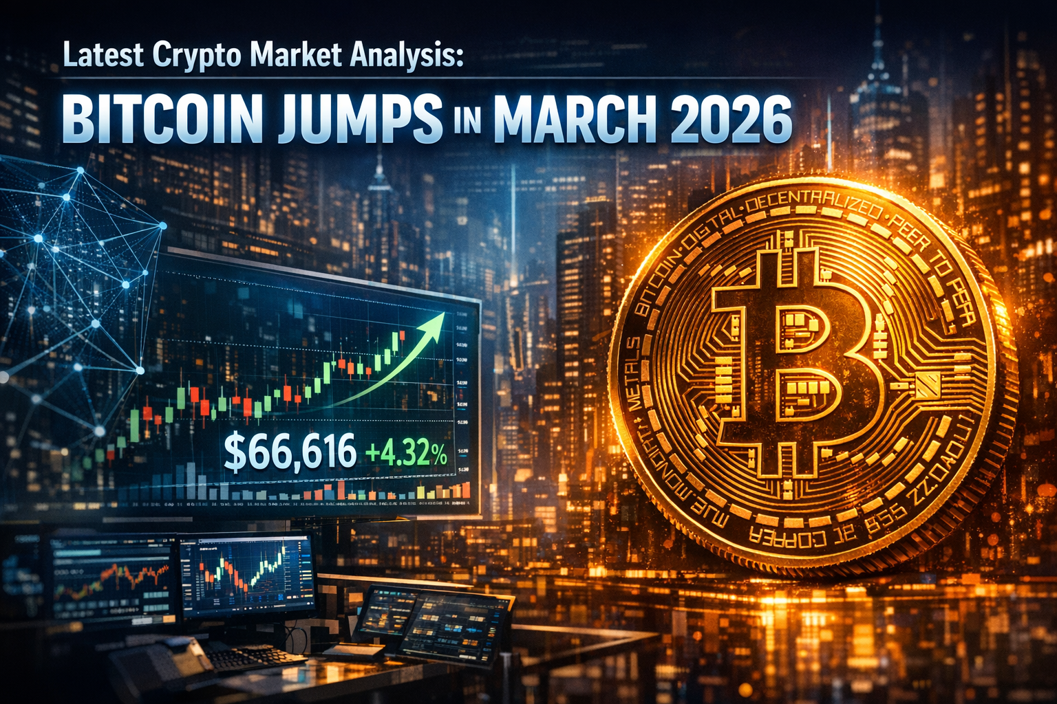 Latest Crypto Market Analysis: Bitcoin Jumps in March 2026