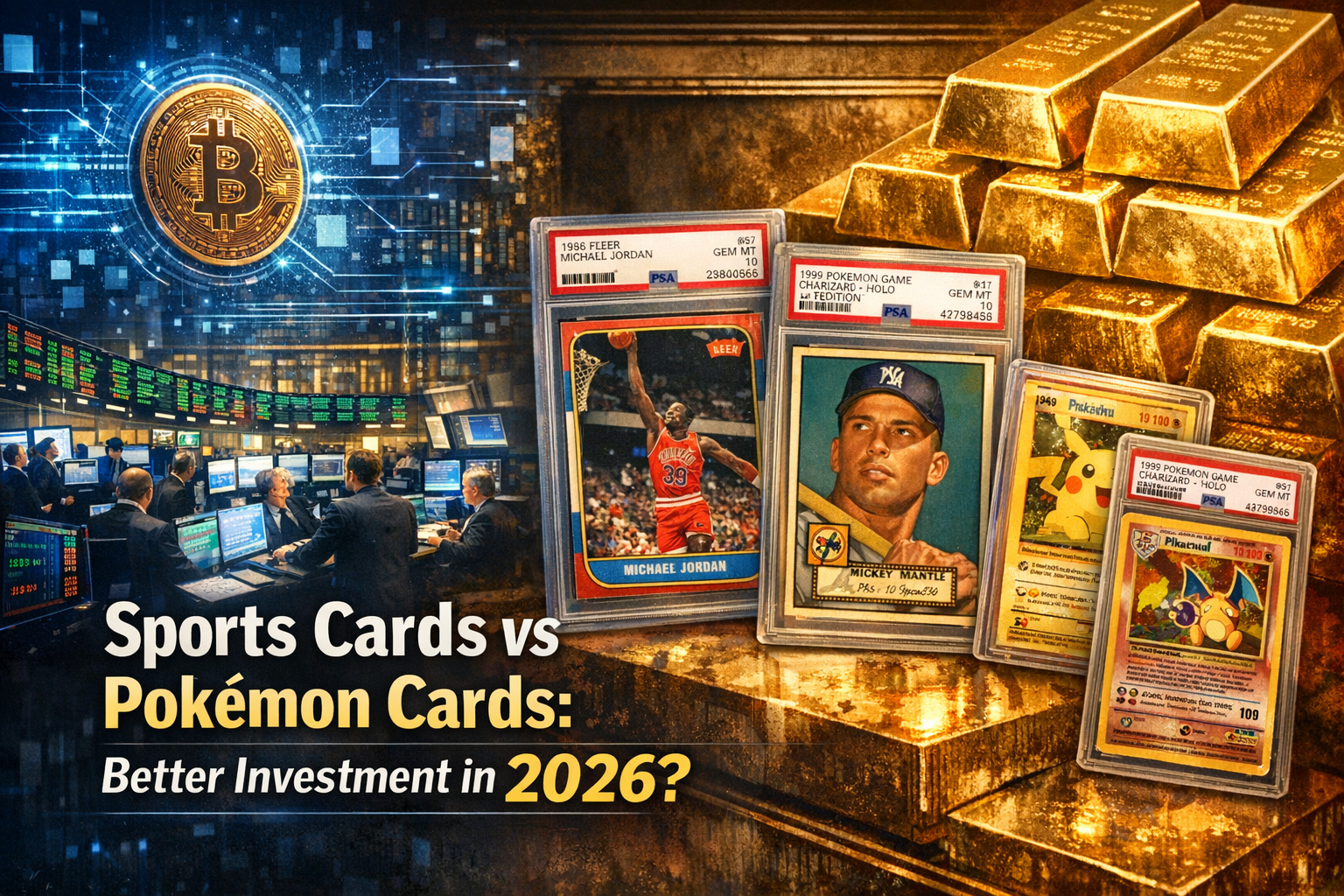 Sports Cards vs Pokemon Cards: Better Investment in 2026?