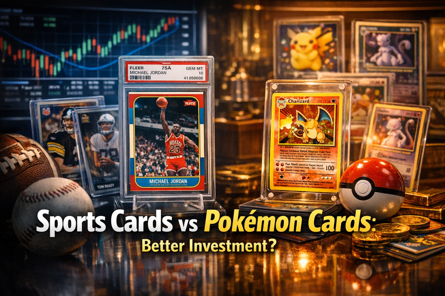Sports Cards vs Pokemon Cards: Better Investment?